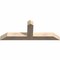 Ekena Millwork Portland Smooth Timber Gable Bracket, Douglas Fir, 60"W x 22"H x 5 1/2"D x 5 1/2"F, 9/12 Pitch GBW060X22X0606POR00SDF - alternate 3